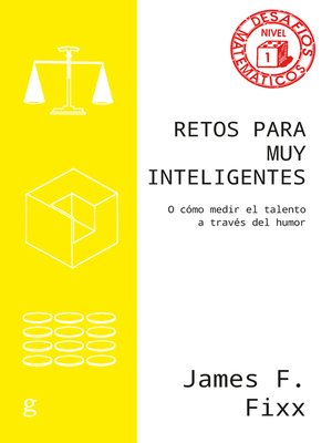 cover image of Retos para muy inteligentes